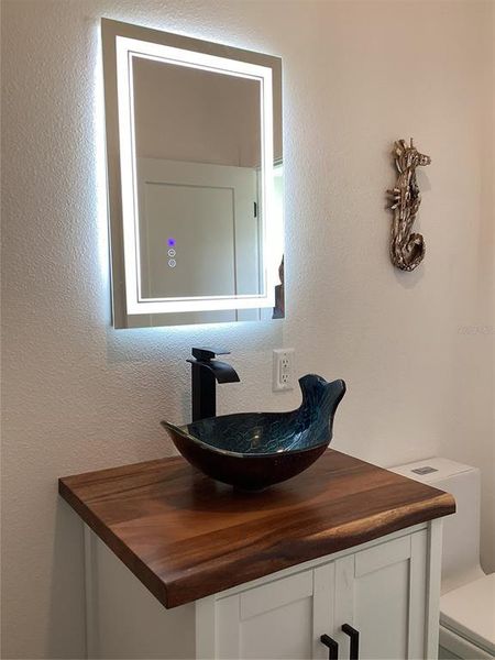 Close-up of interior finishes inside a home in , Hernando Beach (Image 18).