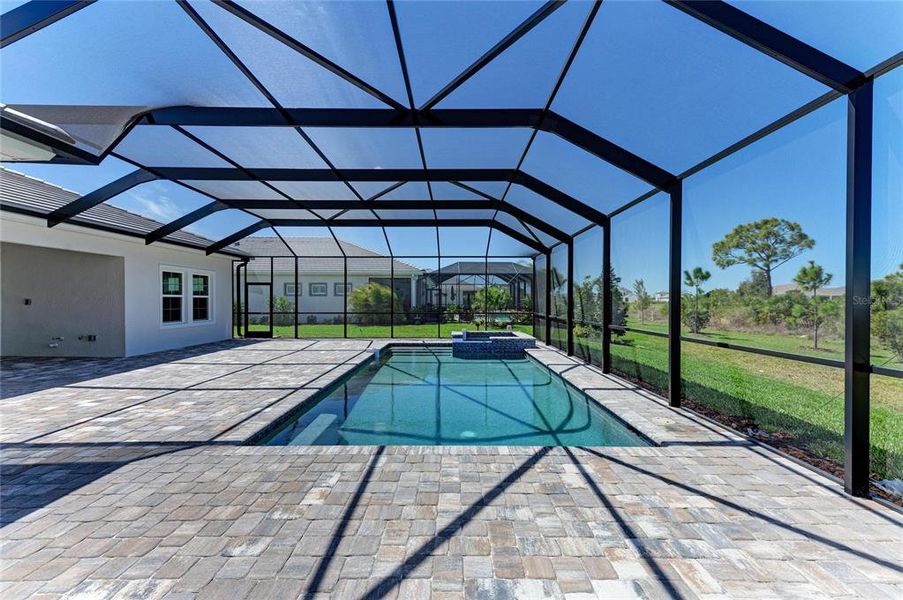 Exterior details and patio area of a home in EVERLY at Wellen Park, Venice (Image 3).