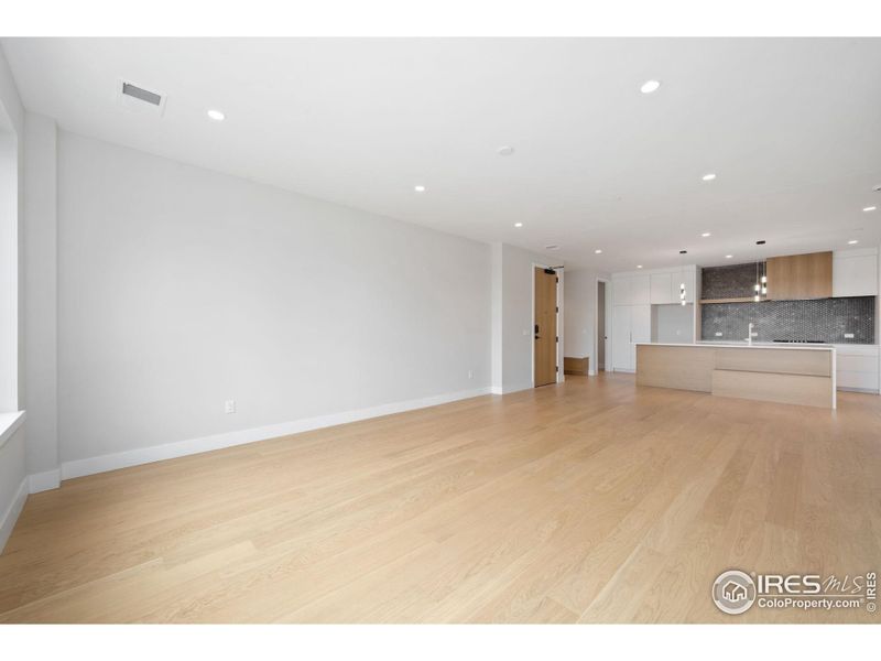 Lovely open concept with natural light