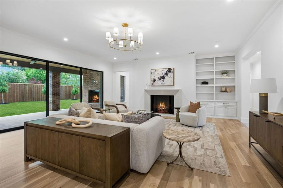 Furnished interior view inside a new home in , Dallas (Image 9). Furnished interior view inside a new home in , Dallas (Image 9).
