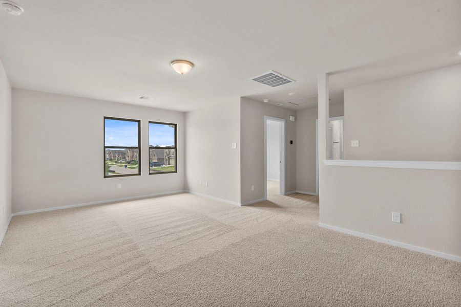 Spacious, unfurnished interior of a new home in Windrose Green, Angleton (Image 19). Spacious, unfurnished interior of a new home in Windrose Green, Angleton (Image 19).