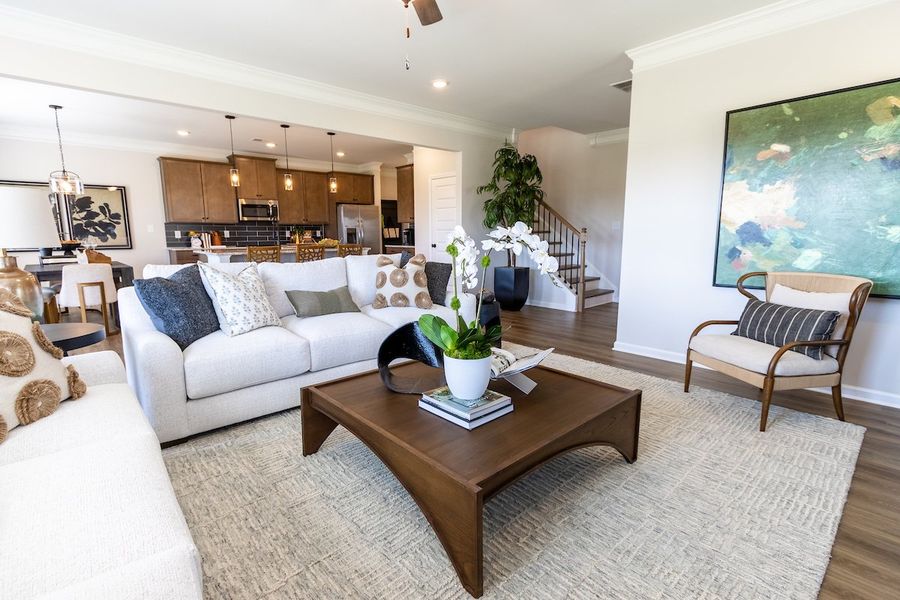 Furnished interior view inside a new home in Trellis Park, Hampton (Image 16).