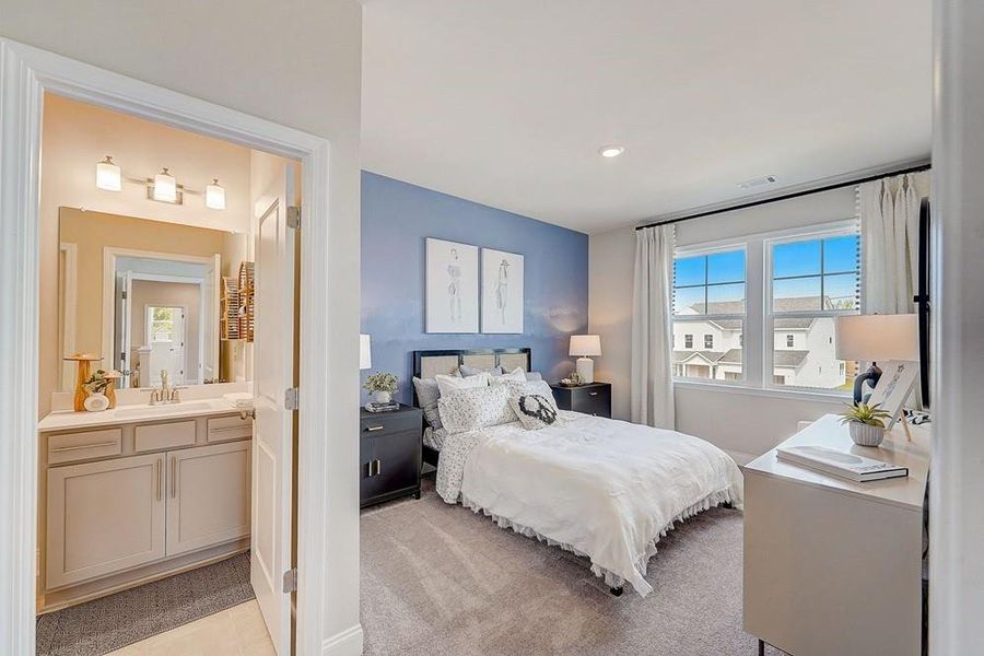 Furnished interior view inside a new home in Dreycott, Lawrenceville (Image 40).