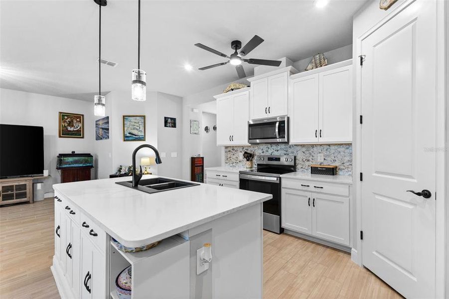 Furnished interior view inside a new home in Windwater, Parrish (Image 19).