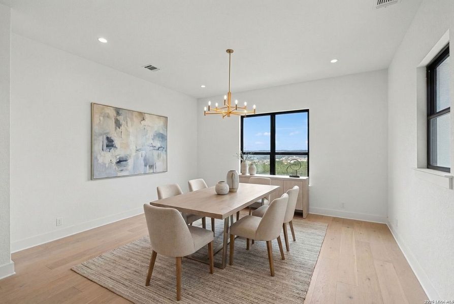 Furnished interior view inside a new home in , Boerne (Image 16).