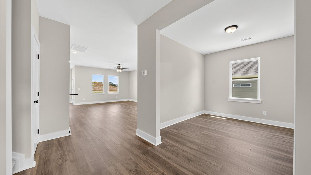 Spacious, unfurnished interior of a new home in McClure Farms, Columbia (Image 18). Spacious, unfurnished interior of a new home in McClure Farms, Columbia (Image 18).
