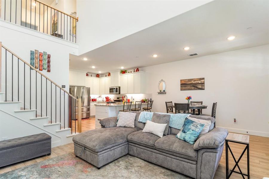 Furnished interior view inside a new home in , Garland (Image 11).