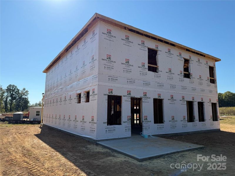 In-progress construction of a new home in Cedar Meadows, Monroe, NC (Image 11).
