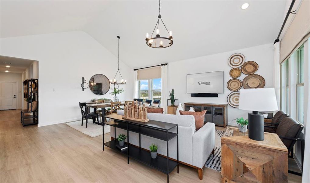 Furnished interior view inside a new home in Caldwell Lakes, Dallas (Image 6).