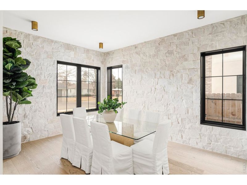 Furnished interior view inside a new home in , Denver (Image 36).