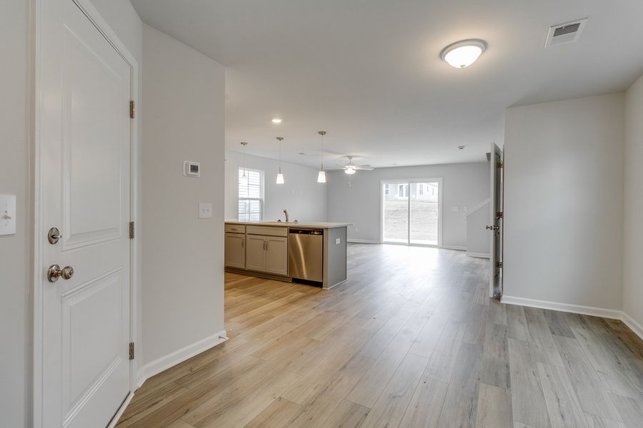 Spacious, unfurnished interior of a new home in Winston Point, Gilbert (Image 10). Spacious, unfurnished interior of a new home in Winston Point, Gilbert (Image 10).