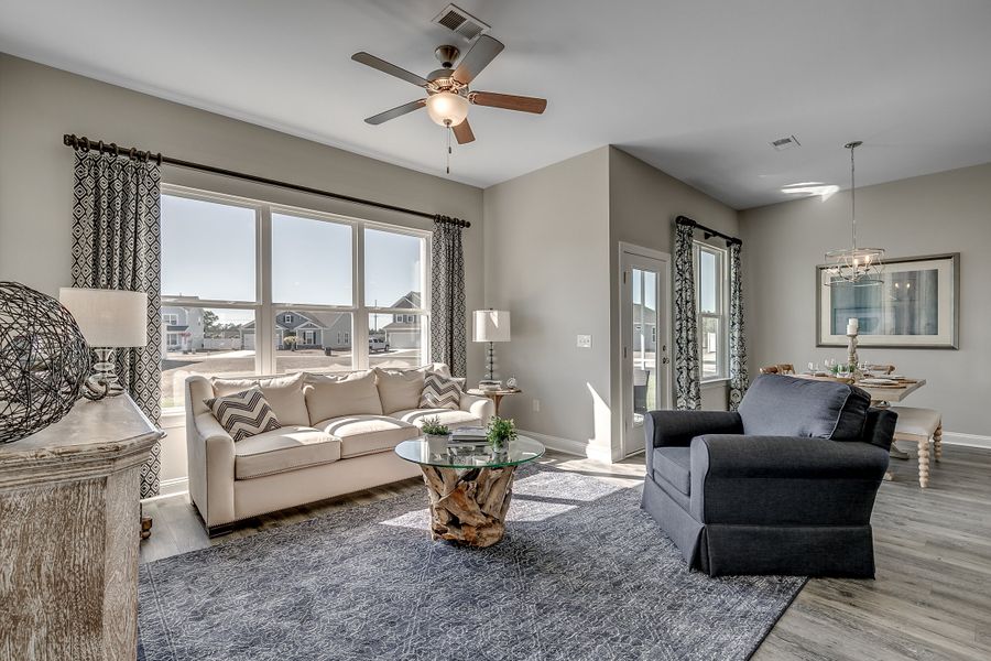 Representative furnished interior of a home built from the Mulberry by Beazer Homes in Marshfield: Reserve Collection, Longs (Image 9). Representative furnished interior of a home built from the Mulberry by Beazer Homes in Marshfield: Reserve Collection, Longs (Image 9).