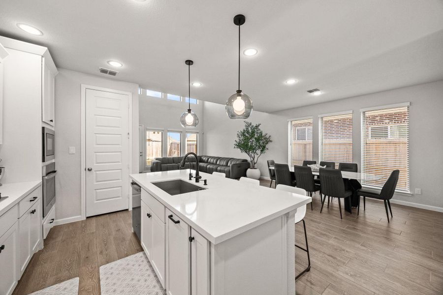 Furnished interior view inside a new home in , Richmond (Image 33). Furnished interior view inside a new home in , Richmond (Image 33).