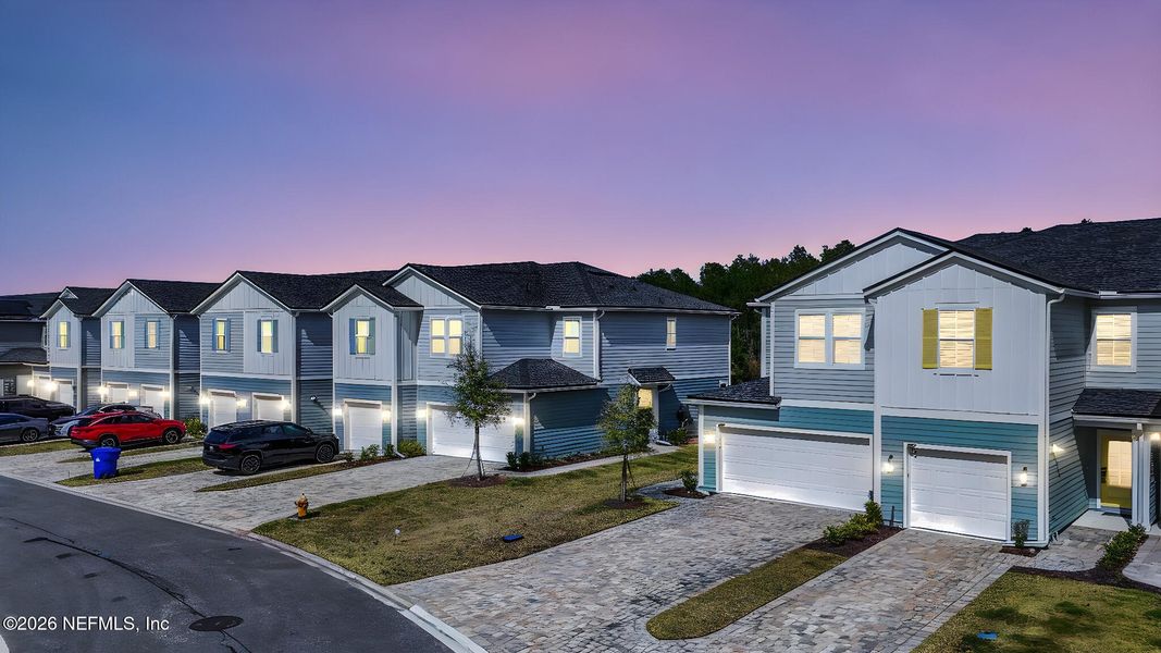 Front exterior of a new home in , St. Augustine, FL, highlighting curb appeal (Image 27).