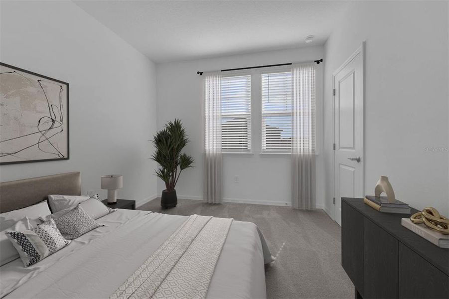 Furnished interior view inside a new home in Spring Walk at the Junction, Debary (Image 19). Furnished interior view inside a new home in Spring Walk at the Junction, Debary (Image 19).