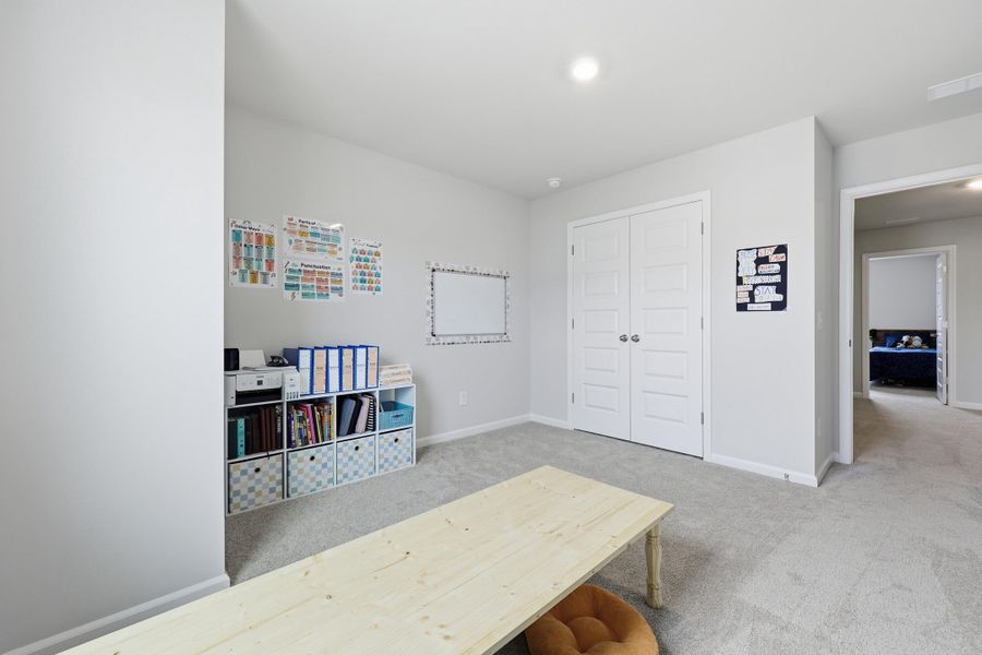 Furnished interior view inside a new home in Sweetgrass at Summers Corner: Carolina Collection, Summerville (Image 43).