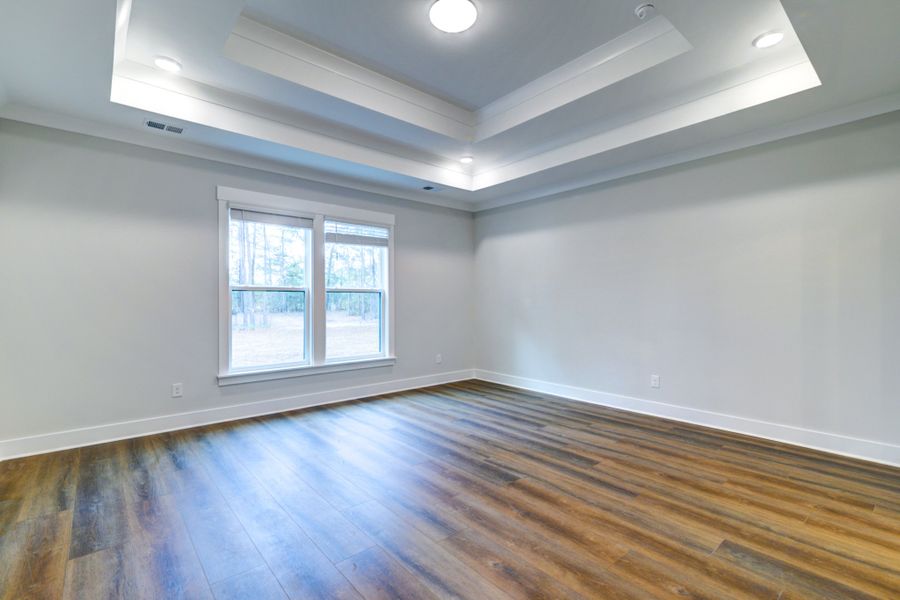 Representative unfurnished interior of a home built from the Sumter by Center Park Homes in Sweetbay Cove, Summerville (Image 42). Representative unfurnished interior of a home built from the Sumter by Center Park Homes in Sweetbay Cove, Summerville (Image 42).