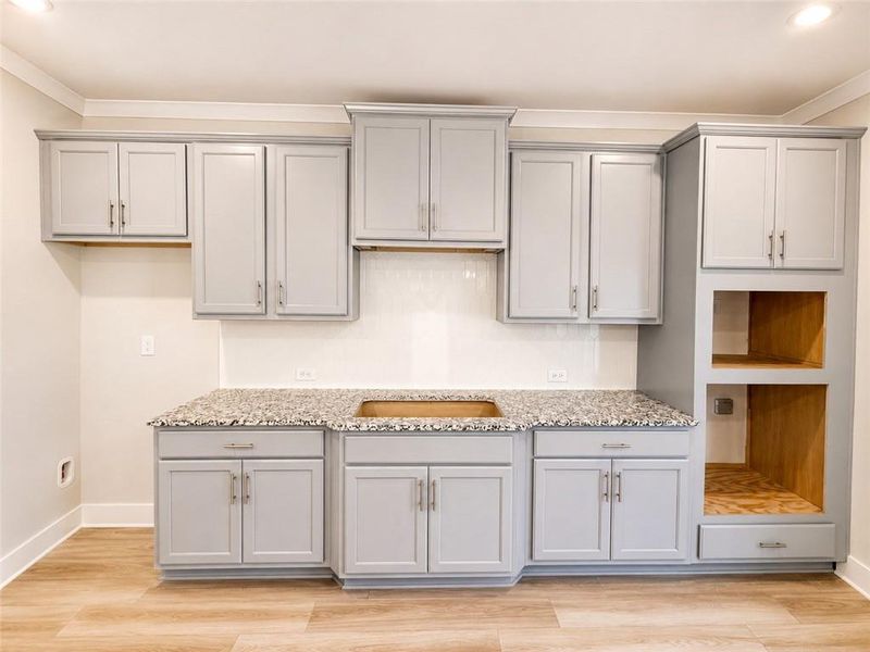 Furnished interior view inside a new home in Ponderosa Farms Estates, Gainesville (Image 12).