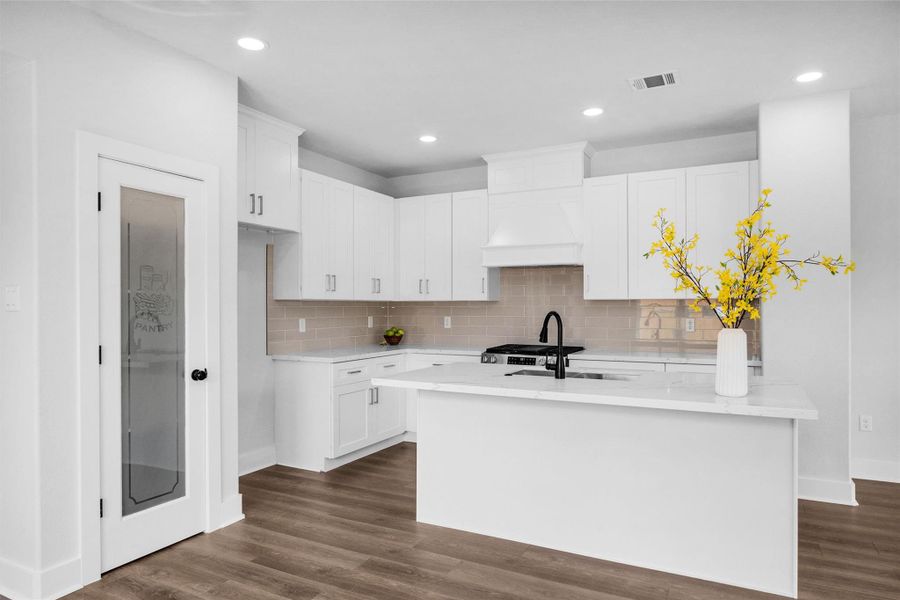 Furnished interior view inside a new home in , Houston (Image 5).