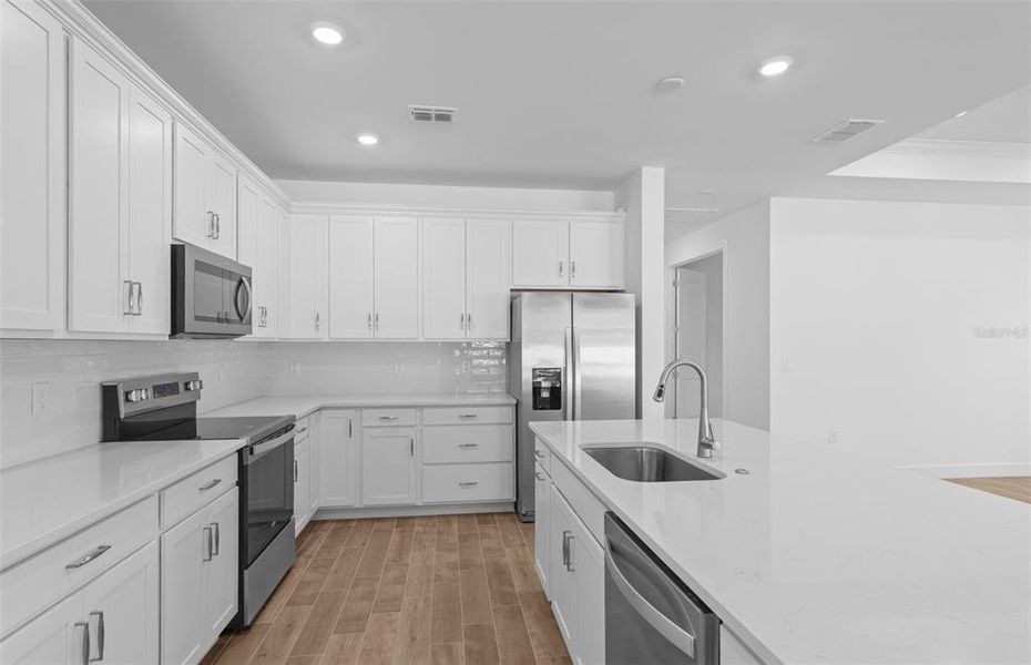 Furnished interior view inside a new home in Legacy Groves, Nokomis (Image 8).
