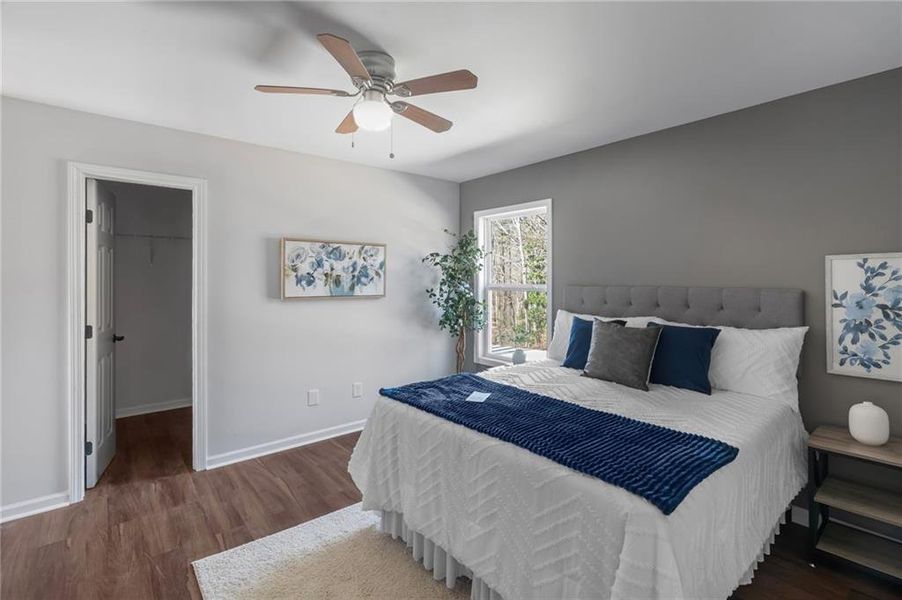 Furnished interior view inside a new home in , Martin (Image 12).