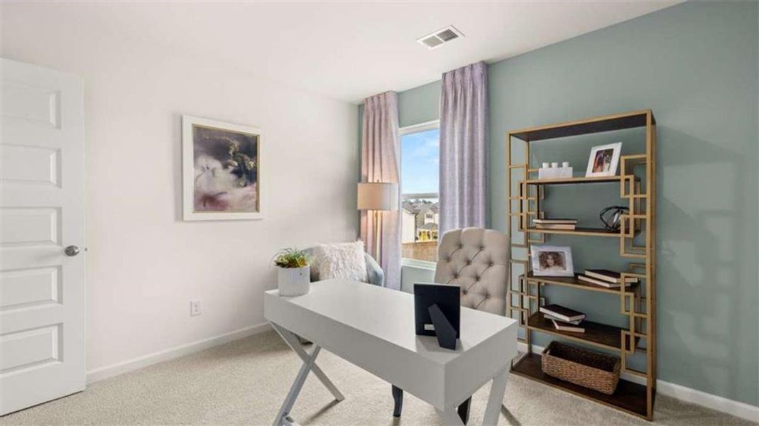 Furnished interior view inside a new home in Shoal Creek, Hampton (Image 15).