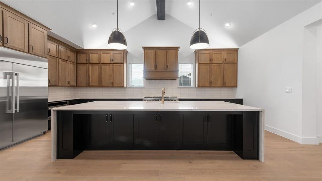 Furnished interior view inside a new home in Enchanted Creek, Lucas (Image 9).