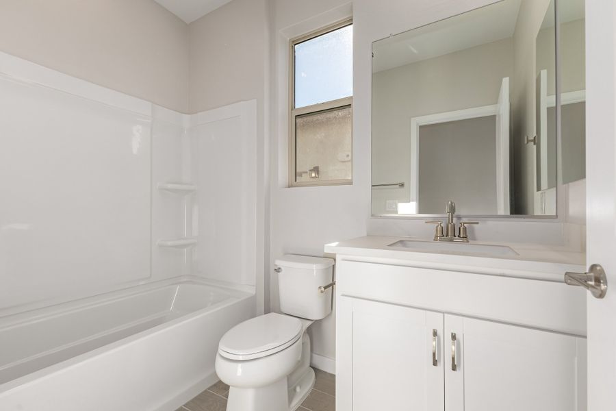 Furnished interior view inside a new home in Mira Vista at Victory, Buckeye (Image 6).
