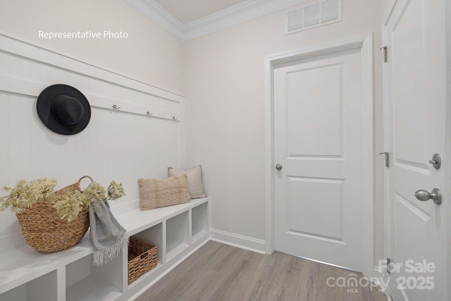 Furnished interior view inside a new home in Sanctuary at Southgate, Indian Trail (Image 23).