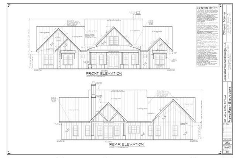 Exterior rendering of this home design in , Ellijay, GA (Image 4).