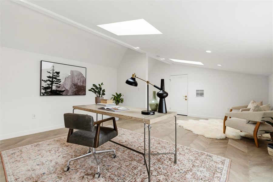 Furnished interior view inside a new home in , Austin (Image 30).