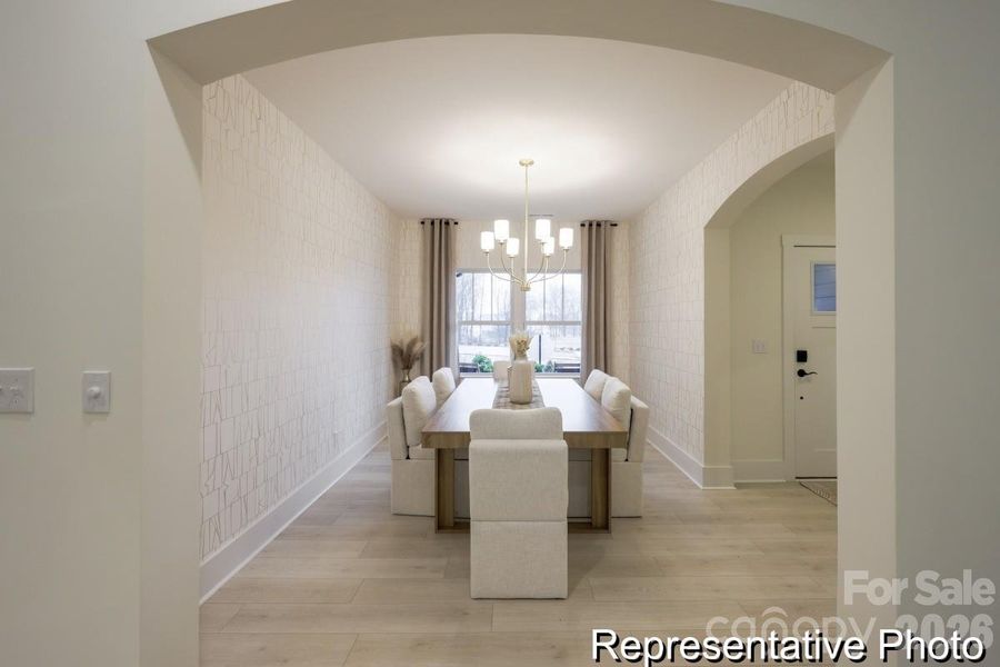 Furnished interior view inside a new home in Huntington Hills, Lincolnton (Image 5).