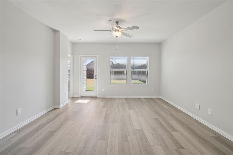 Spacious, unfurnished interior of a new home in Trails of Lavon - Signature Series, Lavon (Image 36).