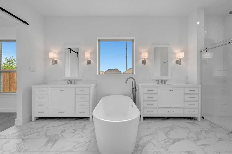 Furnished interior view inside a new home in Wellington, Haslet (Image 5).