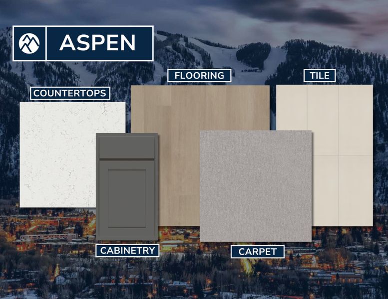 Sample of building materials used in homes in Ascent at Inverness, Englewood (Image 27).