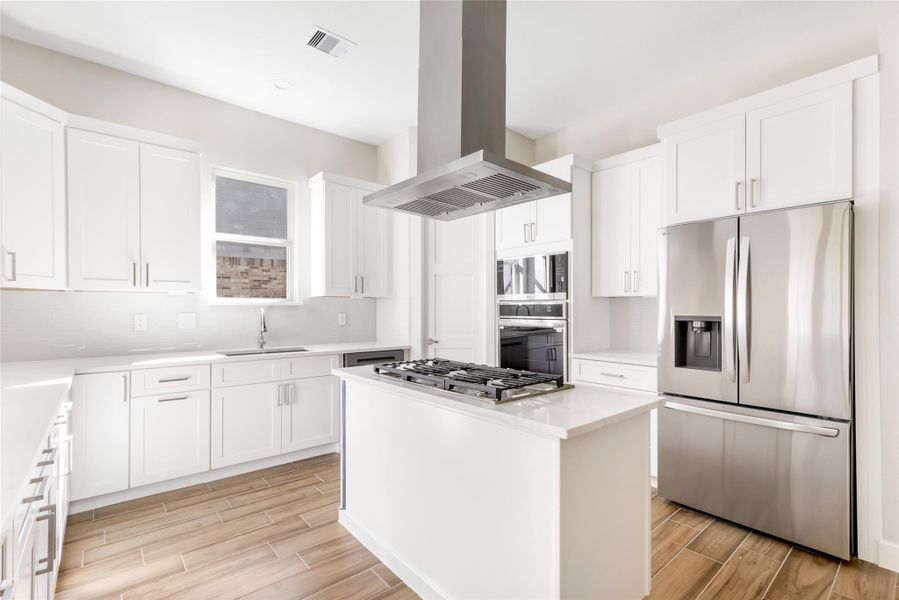 Furnished interior view inside a new home in , New Caney (Image 10).