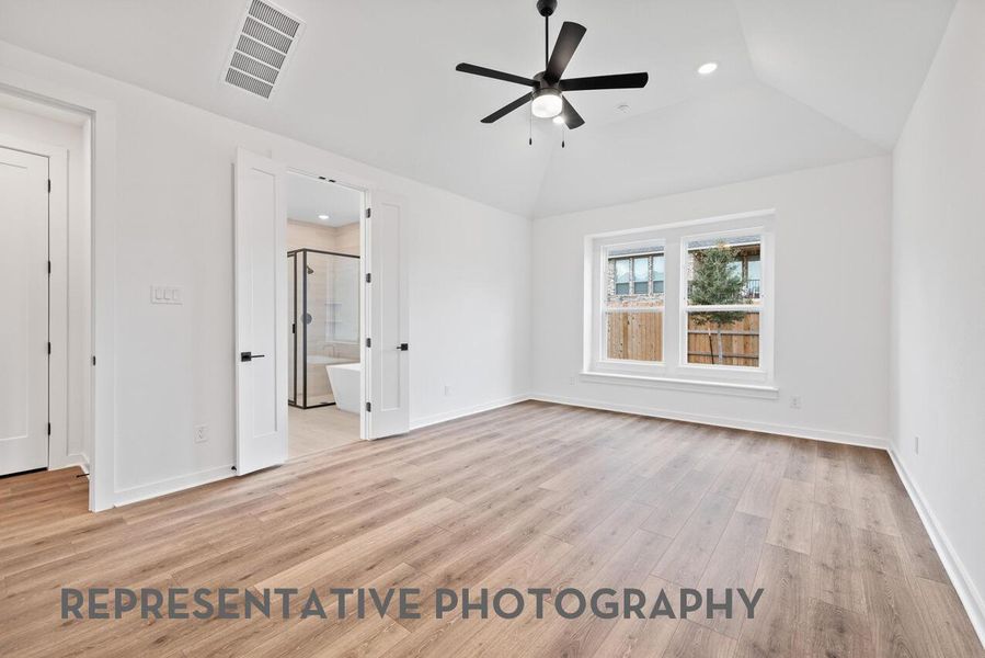 Spacious, unfurnished interior of a new home in Lariat, Liberty Hill (Image 11). Spacious, unfurnished interior of a new home in Lariat, Liberty Hill (Image 11).