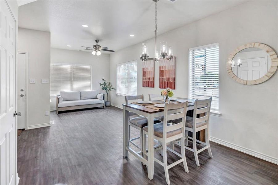 Furnished interior view inside a new home in , Fort Worth (Image 11).