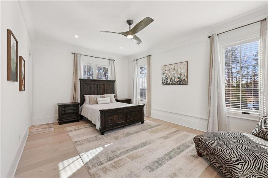 Furnished interior view inside a new home in , Suwanee (Image 78).