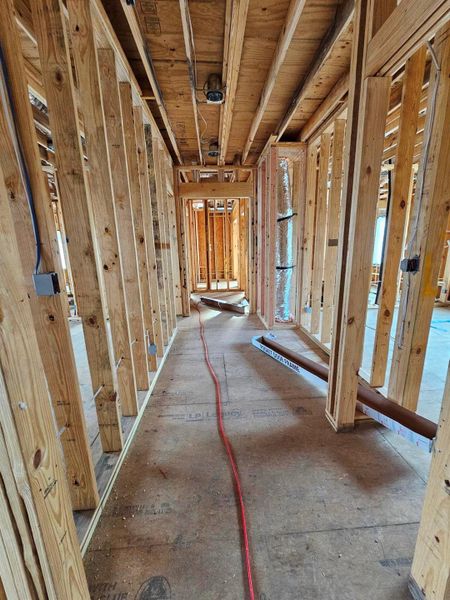 In-progress construction of a new home in , Houston, TX (Image 12).