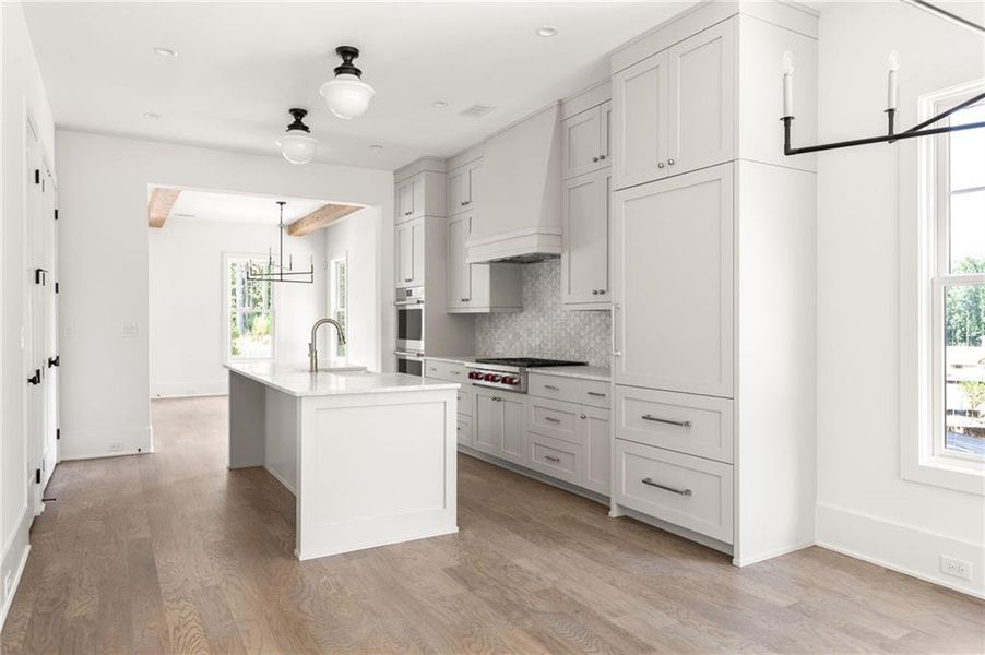 Furnished interior view inside a new home in , Chattahoochee Hills (Image 9). Furnished interior view inside a new home in , Chattahoochee Hills (Image 9).