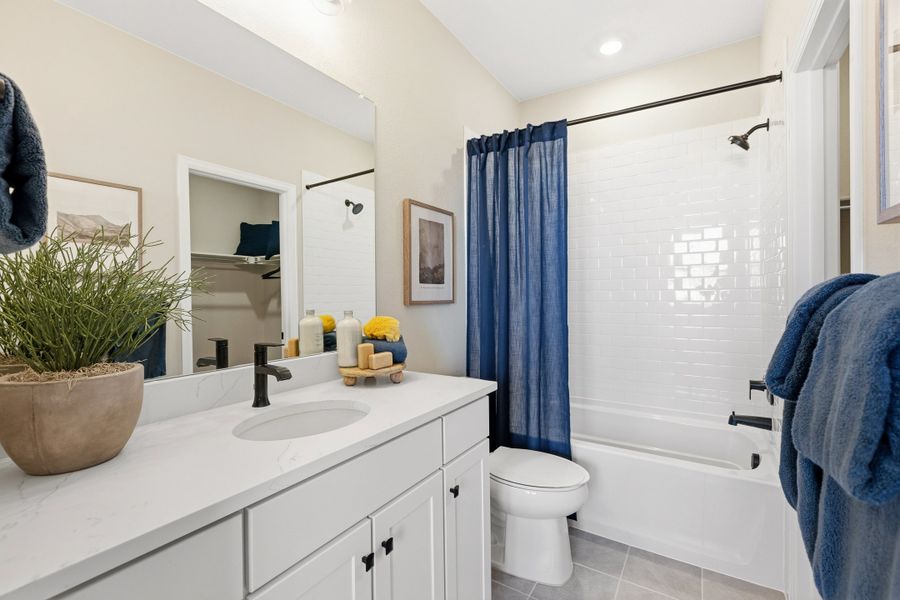 Representative furnished interior of a home built from the 5007 by Risewell Homes in The Estates Collection at Murphy Creek, Aurora (Image 18). Representative furnished interior of a home built from the 5007 by Risewell Homes in The Estates Collection at Murphy Creek, Aurora (Image 18).