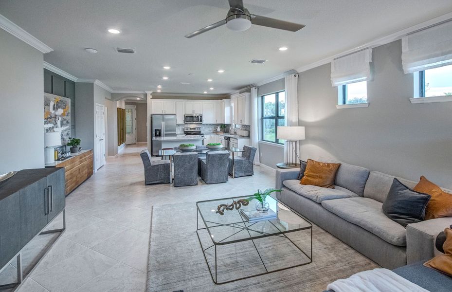 Gathering Room with Natural Lighting