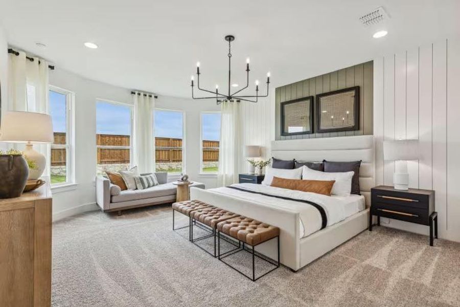 Photo of Pulte model home with same floor plan, not of actual home listed. Photo of Pulte model home with same floor plan, not of actual home listed.