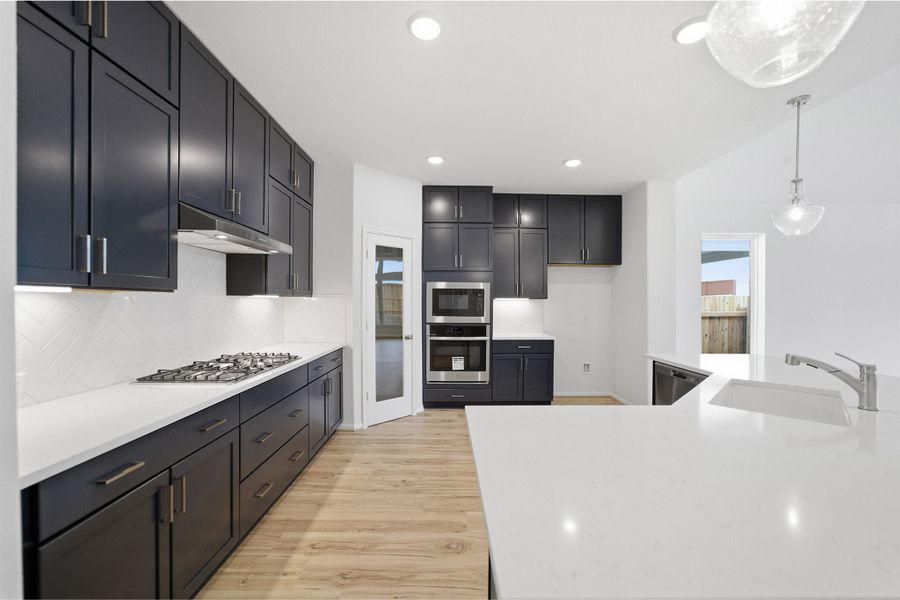Furnished interior view inside a new home in Sunfield, Mustang Ridge (Image 8).