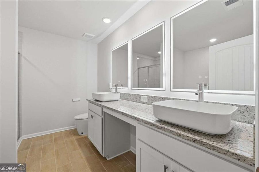 Furnished interior view inside a new home in Parkway James, Snellville (Image 10).