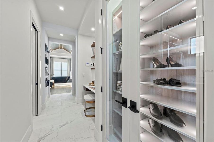 Furnished interior view inside a new home in Shellstone at Waterside, Sarasota (Image 34).
