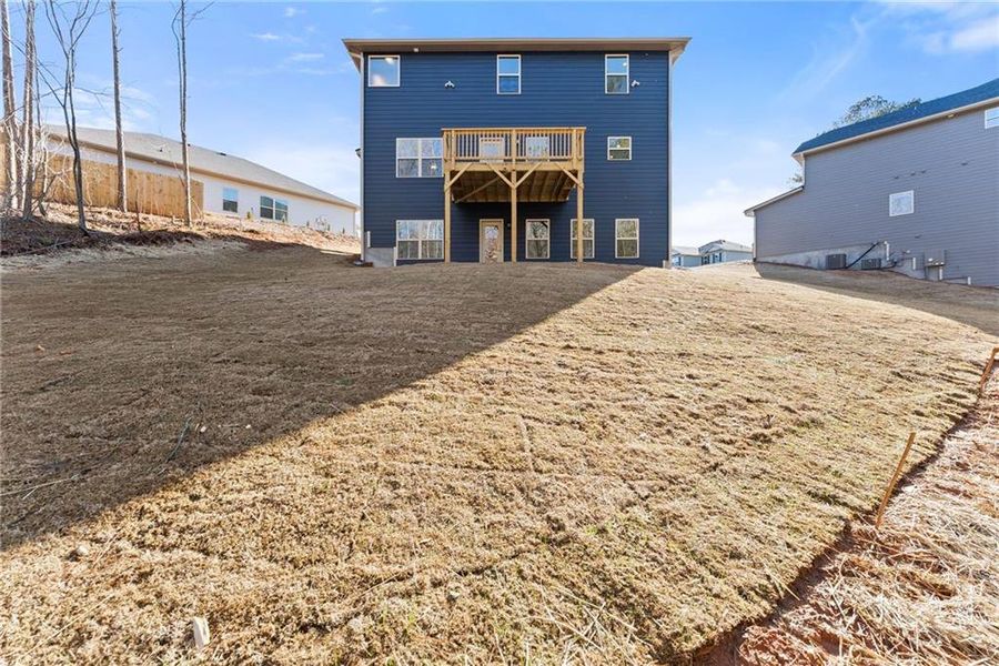 Exterior details and patio area of a home in Magnolia Villas, Cornelia (Image 3).