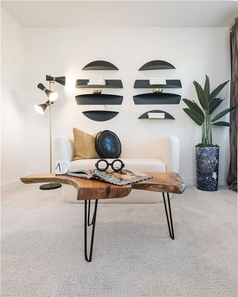 Furnished interior view inside a new home in Stratford Square, Lawrenceville (Image 58).