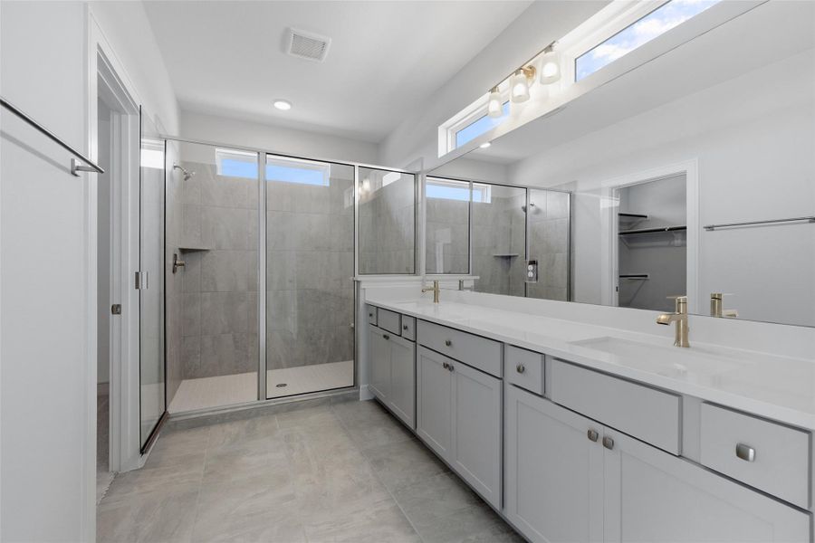 Furnished interior view inside a new home in Bridgeland Central, Cypress (Image 13). Furnished interior view inside a new home in Bridgeland Central, Cypress (Image 13).